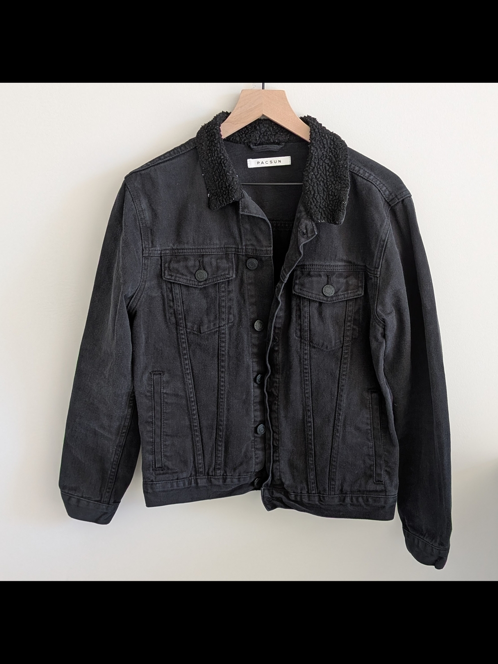 Pacsun Black Jean Jacket